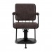 Hairdressing chair GABBIANO KATANIA LOFT OLD Brown